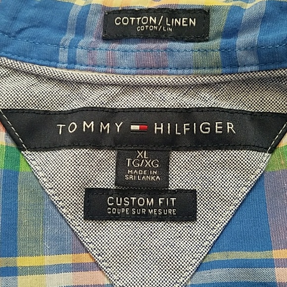 Plaid Tommy Hilfiger oxford - Picture 2 of 5